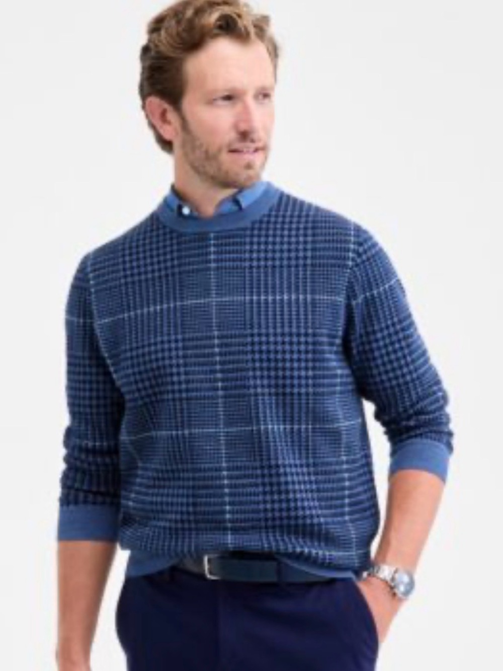 NWT Men’s Clubroom Merino Sweater
